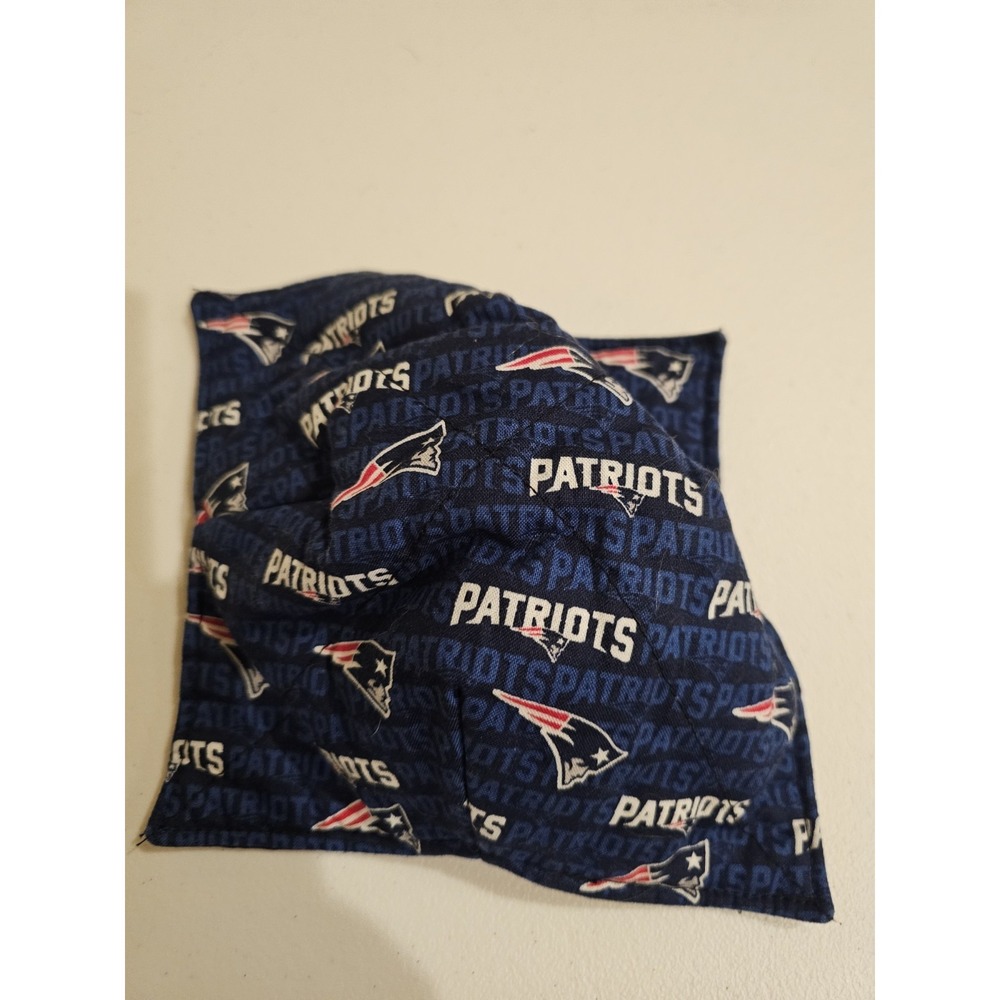 New England Patriots Microwave Bowl‎ Cozy Set NFL Fabric Hot Bowl Holder